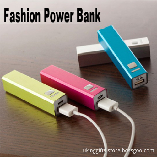 2600mAh Portable Power Bank for iPhone Mobile External Charger